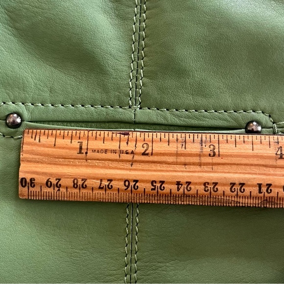 🥳👛HP👛🥳Leather Crossbody Bag W/Multi Pocket 3 Zip Shoulder Handbag 8.5x7 - Picture 11 of 13